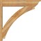 Ekena Millwork Thorton Traditional Rough Sawn Outlooker, Western Red Cedar, 8"W x 40"D x 40"H OUT08X40X40THR01RWR - alternate 2